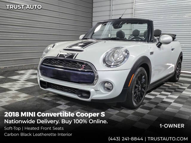 2018 MINI Convertible Cooper S