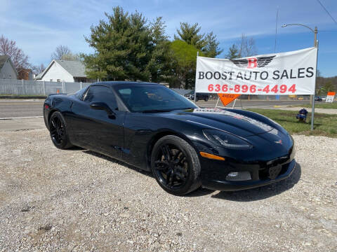 2011 Chevrolet Corvette for sale at BOOST AUTO SALES in Saint Louis MO