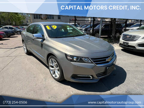 2019 Chevrolet Impala for sale at Capital Motors Credit, Inc. in Chicago IL