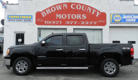 2013 GMC Sierra 1500 for sale at Brown County Motors in Russellville OH