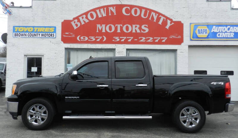 2013 GMC Sierra 1500 for sale at Brown County Motors in Russellville OH