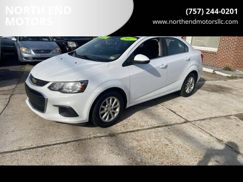 2017 Chevrolet Sonic for sale at NORTH END MOTORS in Newport News VA