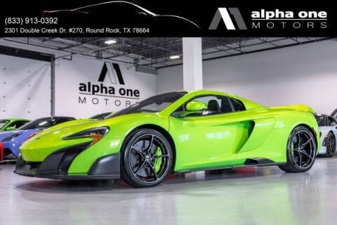 2016 McLaren 675LT Spider