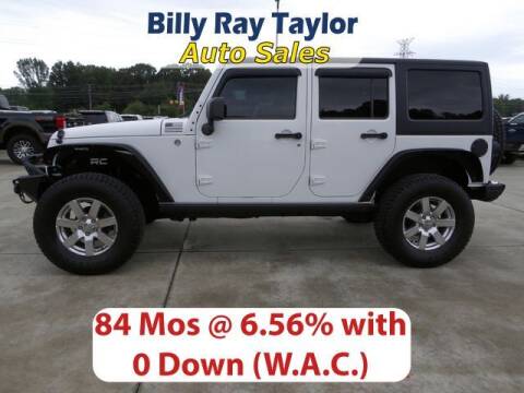 2012 Jeep Wrangler Unlimited for sale at Billy Ray Taylor Auto Sales in Cullman AL