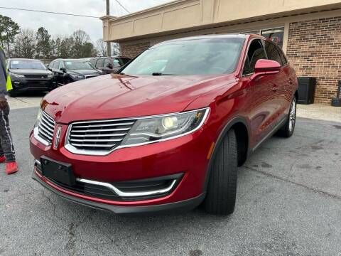 2017 Lincoln MKX for sale at North Georgia Auto Brokers in Snellville GA
