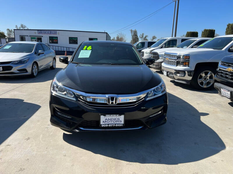 2016 Honda Accord for sale at Andes Motors in Bloomington CA