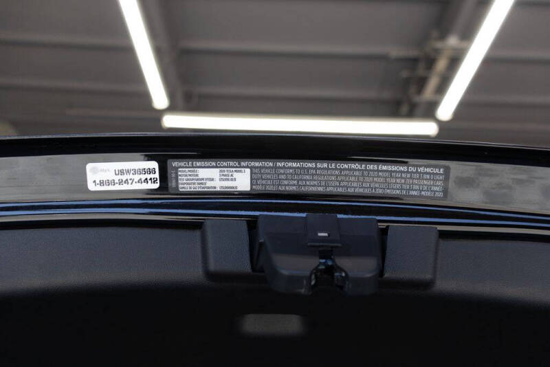 2020 Tesla Model 3 Standard Range Plus