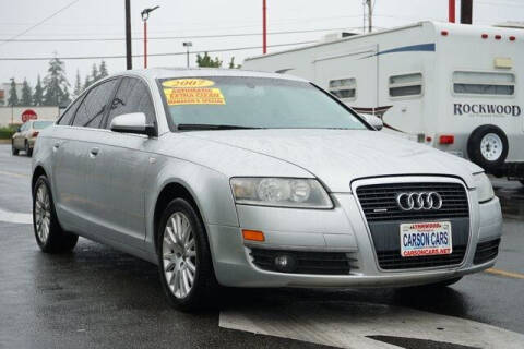 2007 Audi A6 for sale at Carson Cars in Lynnwood WA