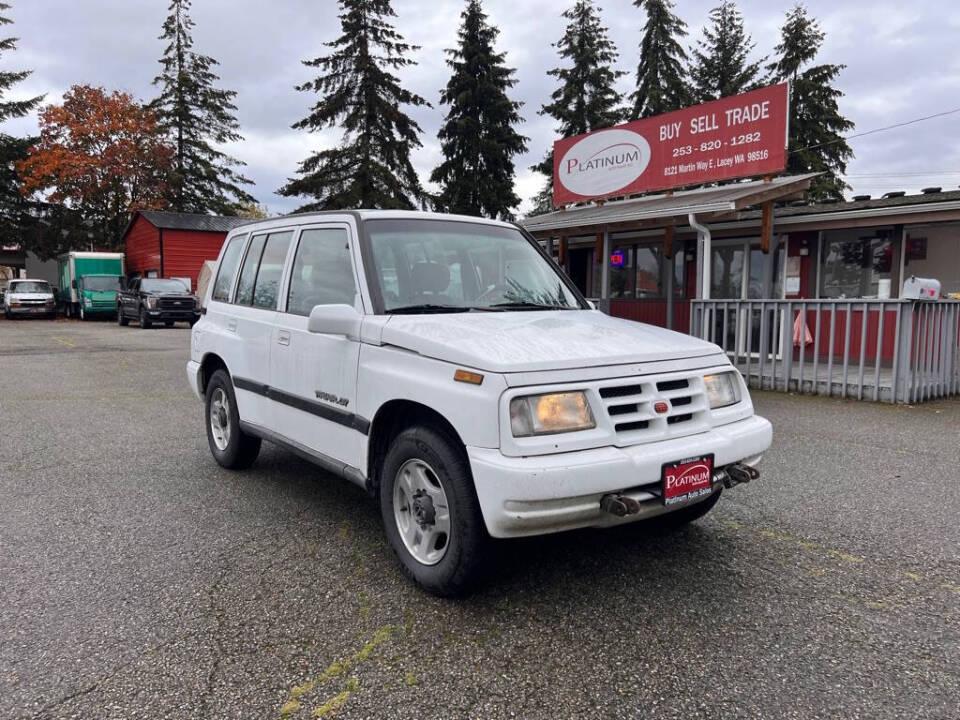 1997 Geo Tracker for sale at PLATINUM AUTO SALES INC in Lacey, WA