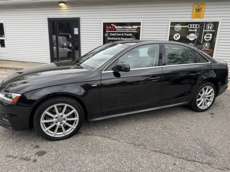 Used 2015 Audi A4 Premium Plus with VIN WAUFFAFL4FN037206 for sale in Bath, ME