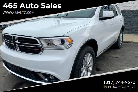 2014 Dodge Durango for sale at 465 Auto Sales in Indianapolis IN