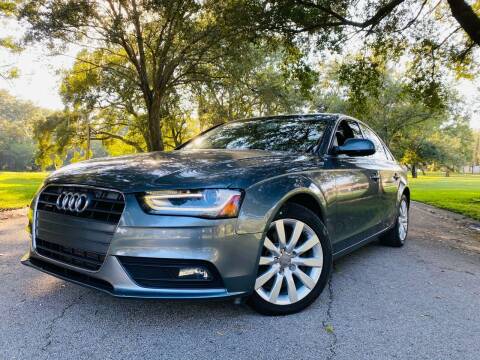 2013 Audi A4 for sale at FLORIDA MIDO MOTORS INC in Tampa FL