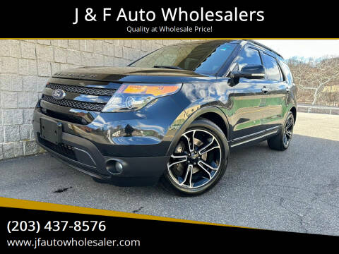 2013 Ford Explorer for sale at J & F Auto Wholesalers in Waterbury CT