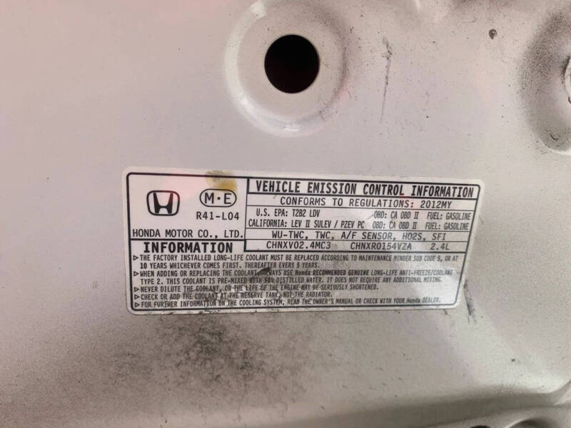 2012 Honda Accord SE