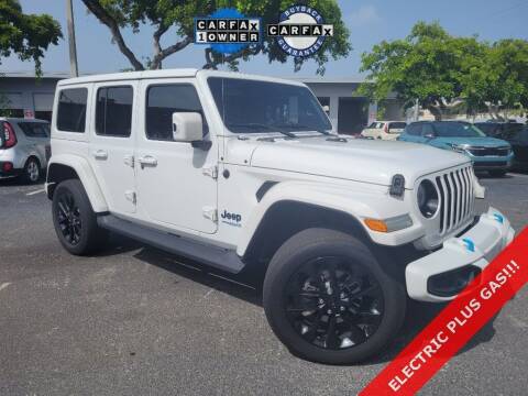 2021 Jeep Wrangler Unlimited for sale at PHIL SMITH AUTOMOTIVE GROUP - Phil Smith Kia in Lighthouse Point FL