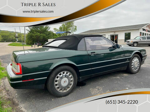 1993 Cadillac Allante for sale at Triple R Sales in Lake City MN