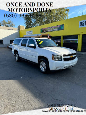 2014 Chevrolet Suburban for sale at Once and Done Motorsports in Chico CA