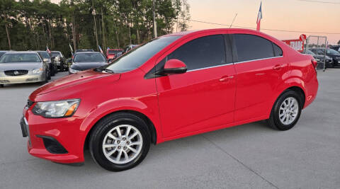 2018 Chevrolet Sonic for sale at ALWAYS MOTORS in Spring TX