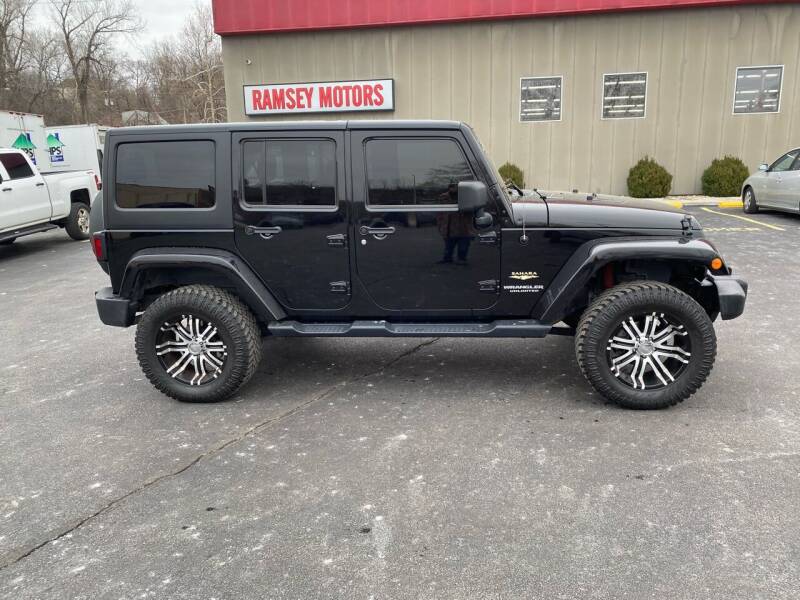 2007 Jeep Wrangler Unlimited for sale at Ramsey Motors in Riverside MO