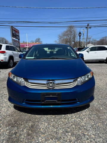 2012 Honda Civic for sale at RMB Auto Sales Corp in Copiague NY