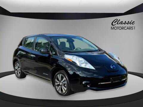 2015 Nissan LEAF for sale at CLASSIC MOTOR CARS in West Allis WI