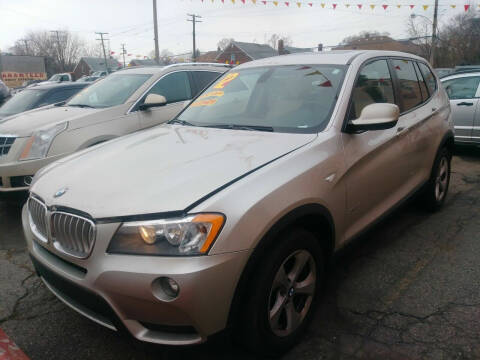 2012 BMW X3 for sale at Richys Auto Sales in Detroit MI