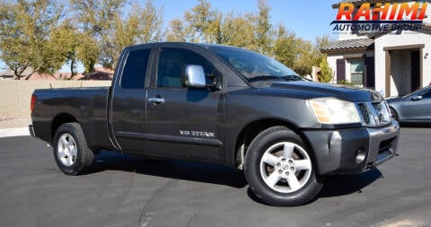 2005 Nissan Titan for sale at Rahimi Automotive Group in Yuma AZ