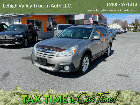 2014 Subaru Outback for sale at Lehigh Valley Truck n Auto LLC. in Schnecksville PA