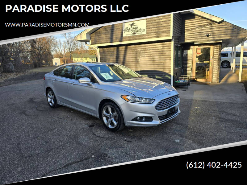 2014 Ford Fusion for sale at PARADISE MOTORS LLC in Cambridge MN