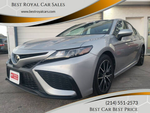 2021 Toyota Camry for sale at Best Royal Car Sales in Dallas TX