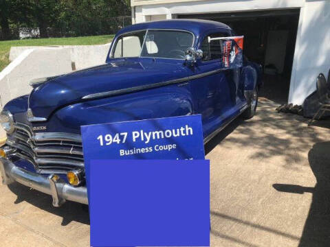 1947 Plymouth Business Coupe