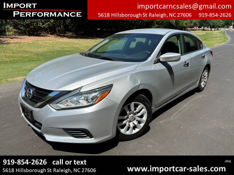 2017 Nissan Altima for sale at Import Performance Sales in Raleigh NC