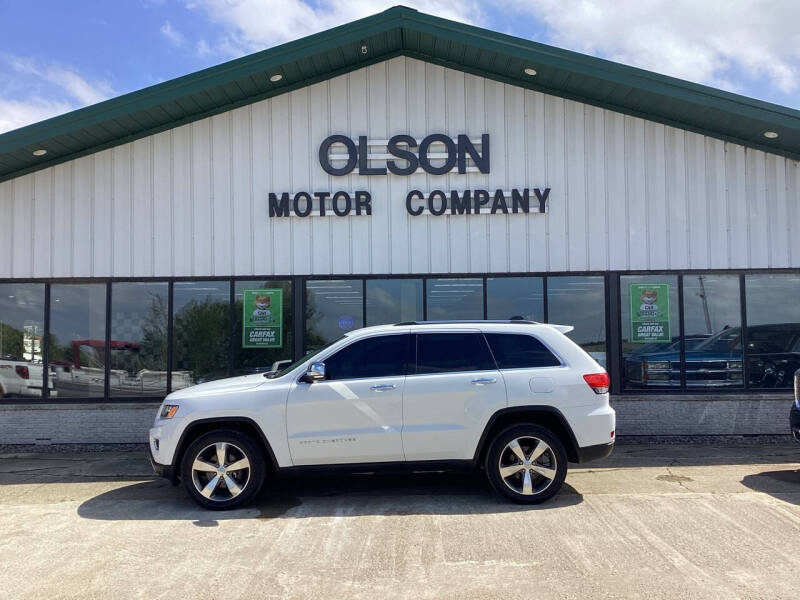 2015 Jeep Grand Cherokee for sale at Olson Motor Company in Morris MN