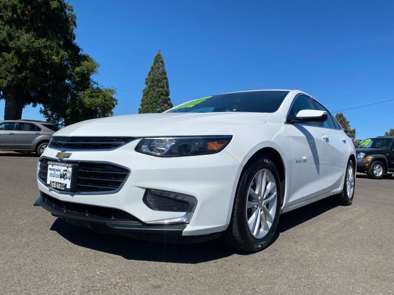 2018 Chevrolet Malibu for sale at Pacific Auto LLC in Woodburn OR