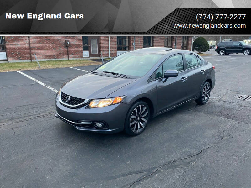 2015 Honda Civic for sale at New England Cars in Attleboro MA