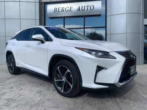 2016 Lexus RX 450h for sale at Berge Auto in Orem UT