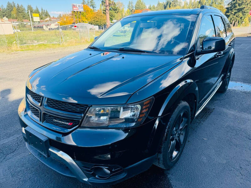 Used 2018 Dodge Journey Crossroad with VIN 3C4PDCGG4JT335595 for sale in Tacoma, WA