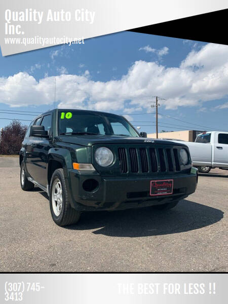 2010 Jeep Patriot for sale at Quality Auto City Inc. in Laramie WY