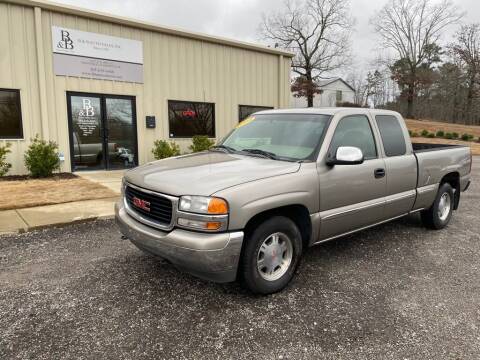 2001 GMC Sierra 1500 for sale at B & B AUTO SALES INC in Odenville AL