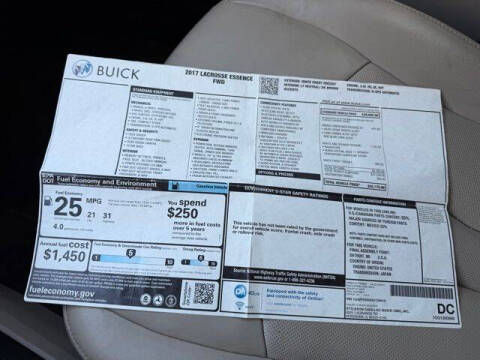 2017 Buick LaCrosse Essence