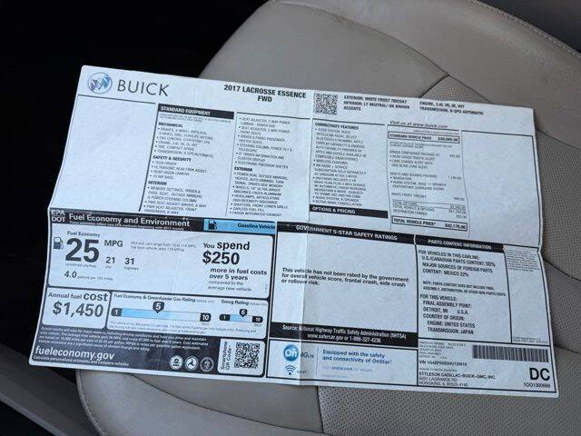 2017 Buick LaCrosse Essence