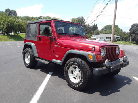 1998 Jeep Wrangler for sale at GREAT MEADOWS AUTO SALES in Great Meadows NJ
