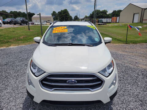 2021 Ford EcoSport for sale at Auto Guarantee, LLC in Eunice LA