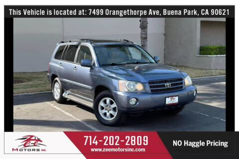 2002 Toyota Highlander