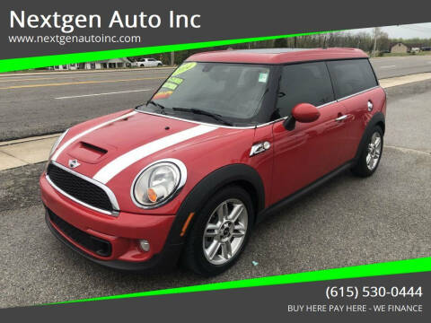 2014 MINI Clubman for sale at Nextgen Auto Inc in Smithville TN