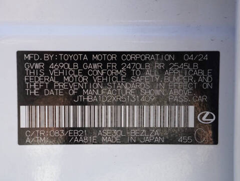 2024 Lexus IS 300 F SPORT Design