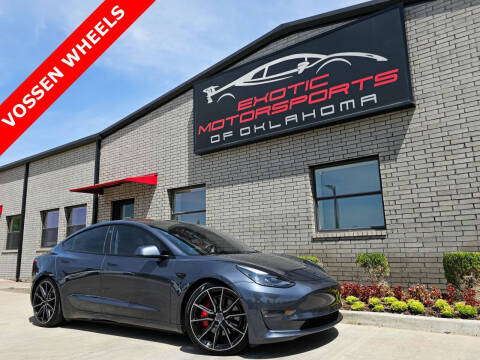 2022 Tesla Model 3 for sale at Exotic Motorsports of Oklahoma in Edmond OK