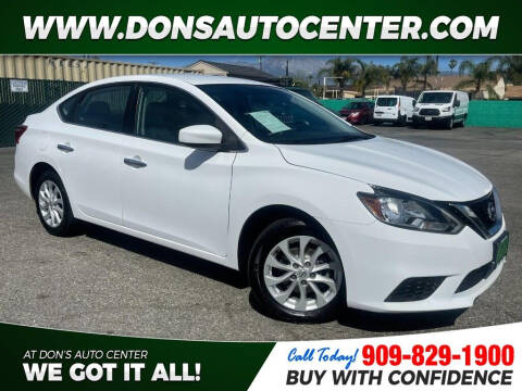 2018 Nissan Sentra for sale at Dons Auto Center in Fontana CA