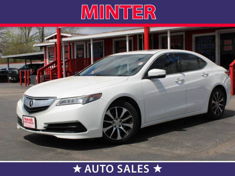 2015 Acura TLX for sale at Minter Auto Sales in South Houston TX