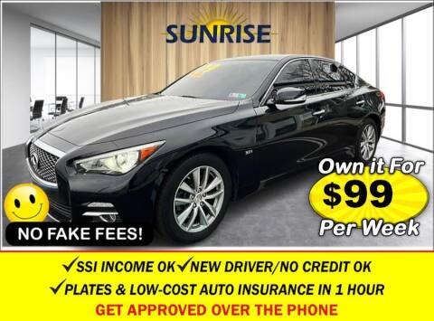 2017 Infiniti Q50 for sale at AUTOFYND in Elmont NY